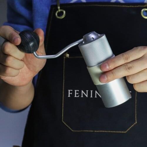 Manual Coffee grinder Stainless steel Burr grinder Conical Coffe bean miller Manual Coffee Milling machine