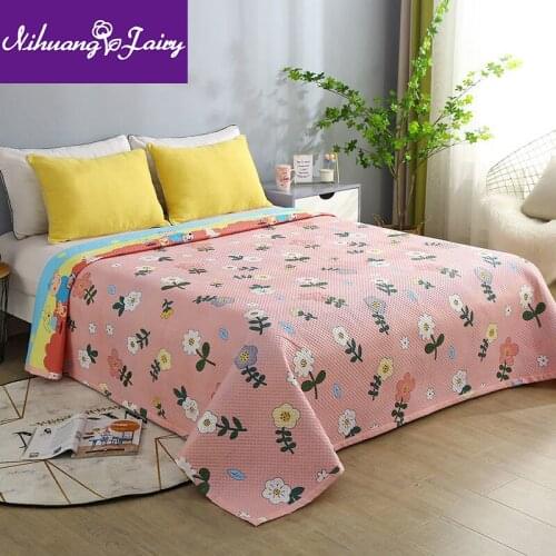 [Thick quilted bed sheet] Bed cover single-piece tatami four seasons universal children thick bed sheet