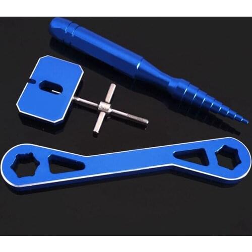 TOMA 1PCS DIY Reel Maintenance Tools Spanner Spool Locator Ball Bearing Remover Puller Fishing Tools Tackle accessories
