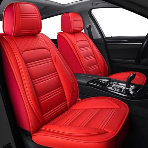 ZHOUSHENGLEE leather Universal Car Seat covers for Mercedes Benz all models A160 180 B200 c200 c300 E class GLA GLE S600 GLS GLC