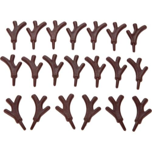 20PCS Snowmans Hands Antler Branches Diy Ornament Christmas Snowman Decoration Craft Christmas Accessories Cute Little Antlers