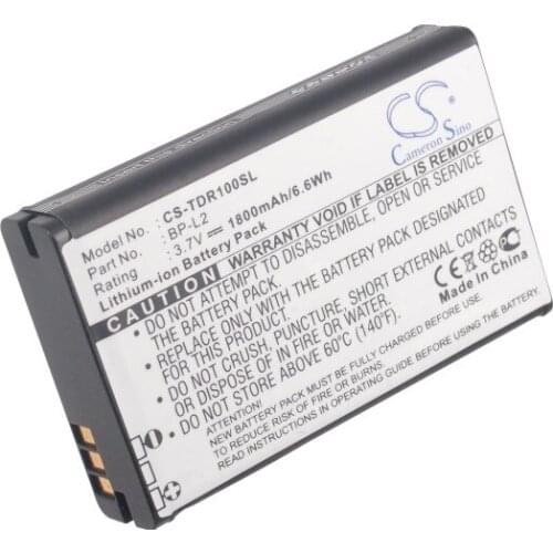 Cameron sino for TASCAM DR-1 GT-R1 BP-L2 battery