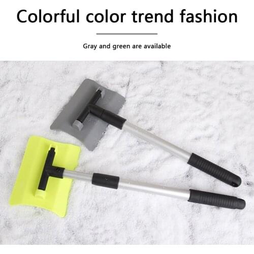 Car Ice Scraper Auto Vehicle Windshield Winter Snow Remover Brush Shovel Retractable Shovel Winter Car Snow Shovel
