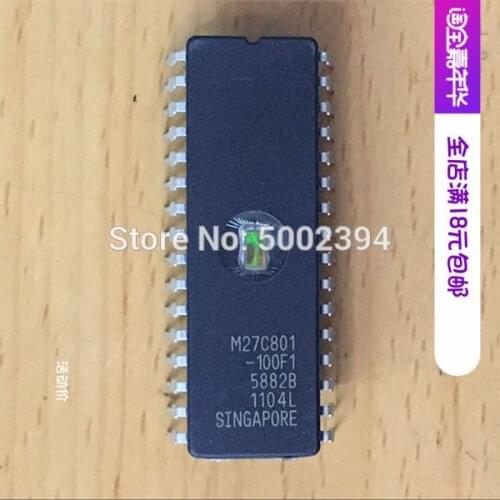 Free Shipping 10pcs/lot M27C801-100F1 M27C801 27C801 CDIP-32 stock