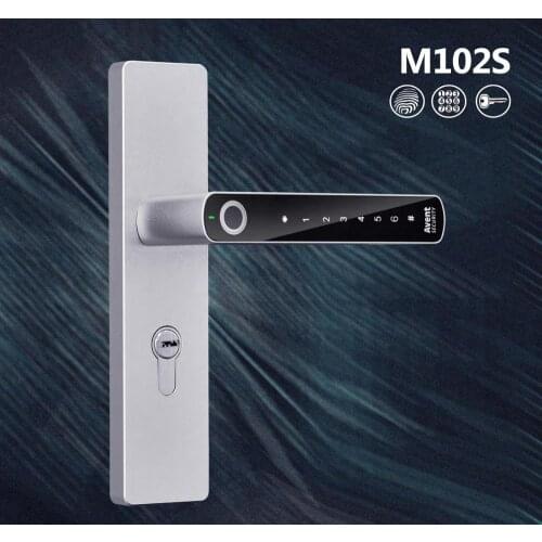 Freeshipping M102S Simple Powerful Fingerprint Door Lock