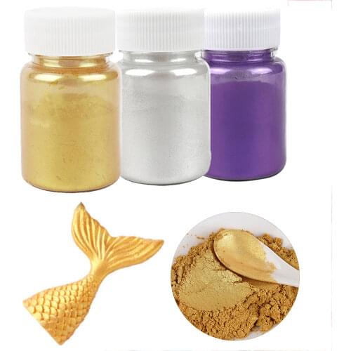 Glitter Powder Edible Gold Powder Mousse Cake Fondant Macaron Chocolate Decoration Flash Baking Color Dust Baking Supplies