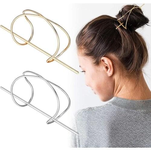 European and American Metal Hairpin Ball Head Metal Hair Accessories Special Tools for Tidy Up Hair Long Hair Becomes Shorter