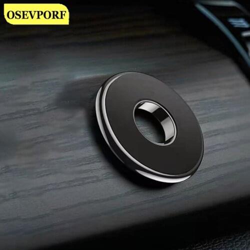 Metal Round Magnetic Car Mobile Phone Bracket in Car Magnet Holder Cellphone Bracket for iPhone 13 12 Pro Huawei Oneplus Support