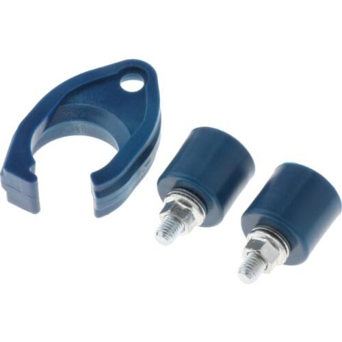 Blue Chain Guide Slider Roller Set for Yamaha YFZ450 2004-2013 2HH-22-178-00-00 5TG221510000 100% tested