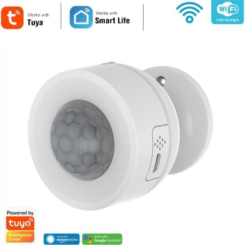 NEO Coolcam Smart PIR Motion With Temperature Humidity Sensor Wifi USB Charge Motion PIR Detector For Smart Home Automation