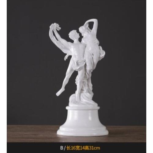 European-style Wedding figure decoration sculpture Greek mythology angel dancer creation angel plaster art handicraft fiberglas