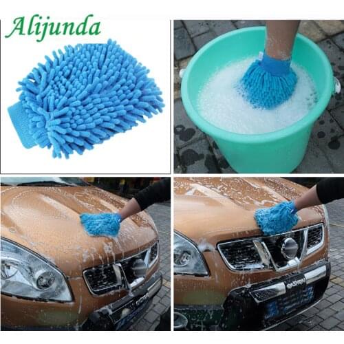 1pc Microfiber Car Cleaning Gloves Cleaning Car Care Detail Products Super Gloves Microfiber Cleaning Tool