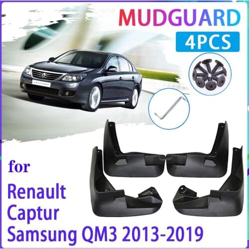 4 PCS Car Mud Flaps for Renault Latitude 2010~2019 Mudguard Splash Guards Fender Mudflaps Auto Accessories