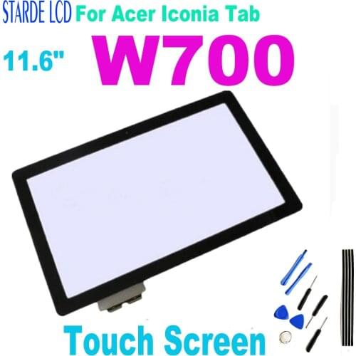 AAA+11.6 Inch Touch For Acer Iconia Tab W700 Touch Screen Digitizer Sense Outer Panel Screen Replacement
