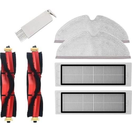 For Xiaomi Vacuum Cleaner Accessories Roborock S6 S60 S65 S5 S50 E35 S55 Main Brush,HEPA Filter,Cleaning Cloth,Parts