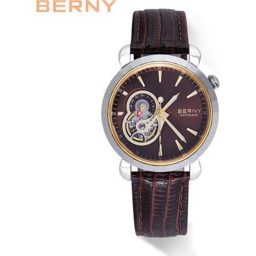 Женские часы нержавеющая сталь BERNY China At AliExpress