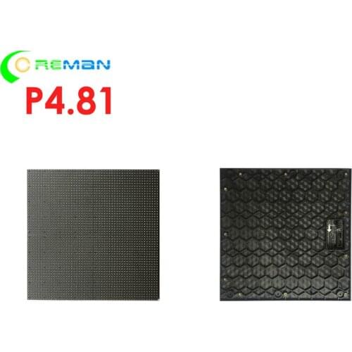 Free shipping small size diy led video sign panel p4.81 , 52x52 50 x 50 60 x 60 rgb color change led cabinet panel