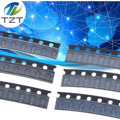 100pcs SMD diode 0805 SOD-123 1N5819 1N4007 1N4148 SOD123 SOD-323 1206 1N4148WS 1N5819WS B5819WS SOD323