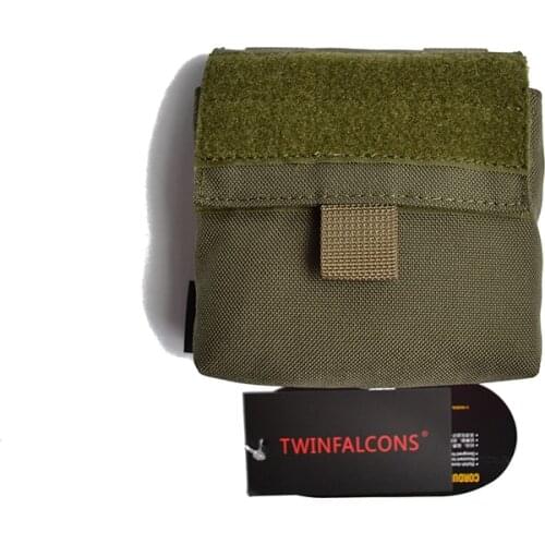 TwinFalcons Tactical MOLLE EDC Pouch DSLR/GPS/PLB Tactical Waist Pack CORDURA Outdoor Hunting Camp Hike Hiking Military TW-P024