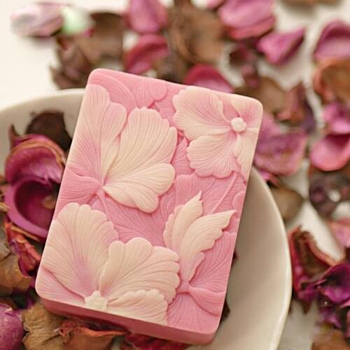 Hibiscus Soap Silicone Mould Chocolate Pudding Resin Candle Molds Food Grade Silicone Mold