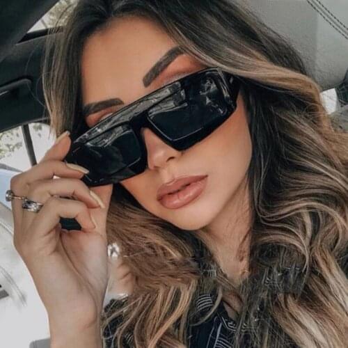 HKNA Vintage Square Sunglasses Women High Quality Luxury Brand Sun Glasses for Women/Men Classic Square Retro Gafas De Sol Mujer
