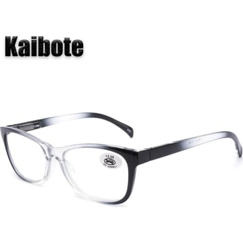 KBT Fashion Reading Glasses +1.0 1.5 2.0 2.5 3.0 3.5 Degrees for Men Women Eyewear Durable Style Presbyopic Eyeglasses Unisex