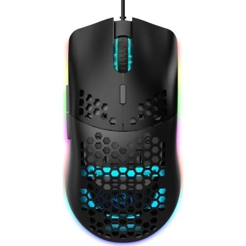 Mouse RGB Luminous Macro Programming Gaming Mouse 6 Buttons Can Turn Off The Lights Support Various Wired Mice Mouse Wireless