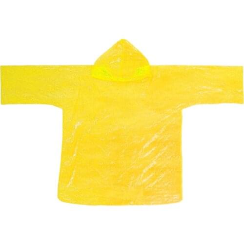Disposable Raincoat Portable Hooded Rain Cover for Outdoor Cycling Running Camping Hiking Fishing