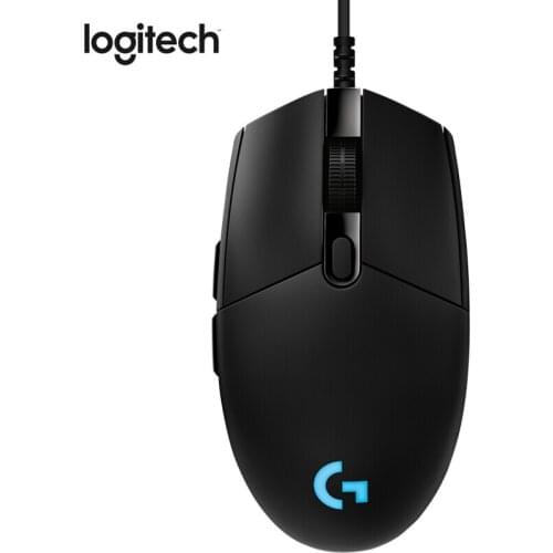 Manufacturer refurbished : Logitech G Pro Gamer Gaming Mouse 12000dpi RGB Wired Mouse Official Genuine USB Gaming Mice