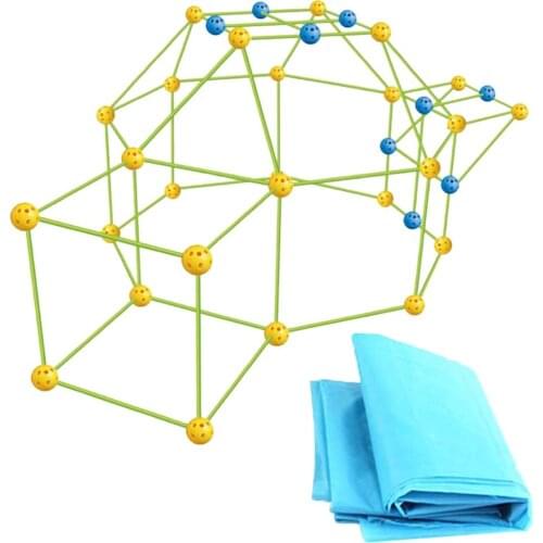 Kids Construction Fort Building Kit Forts Builder Gift for Boys Girls