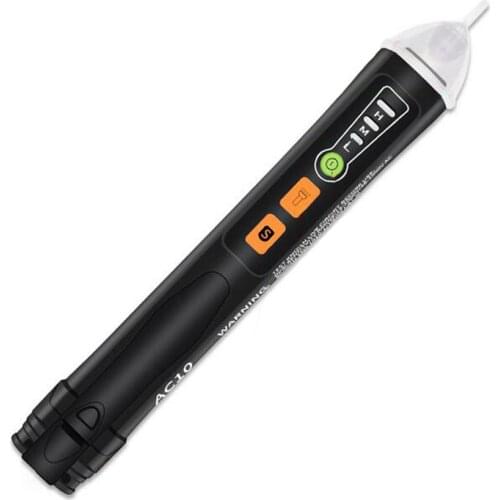 Voltage Detector Smart FireWire Electricity Test Pen Non-Contact Voltage Tester With LED Flashlight Buzzer Alarm For Electrician
