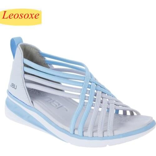 New Sandals Women Handiness Shoes Soft Wedge Ladies Sandalias Summer Fashion Outdoor Beach Shoes Women Sandalias Plus Size 35-43