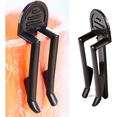 Home Dustbin Waste Bin Trash Bag Can Clip Rubbish Bag Clamp Holder 1set/2pcs Durable Trash Bag Clamps