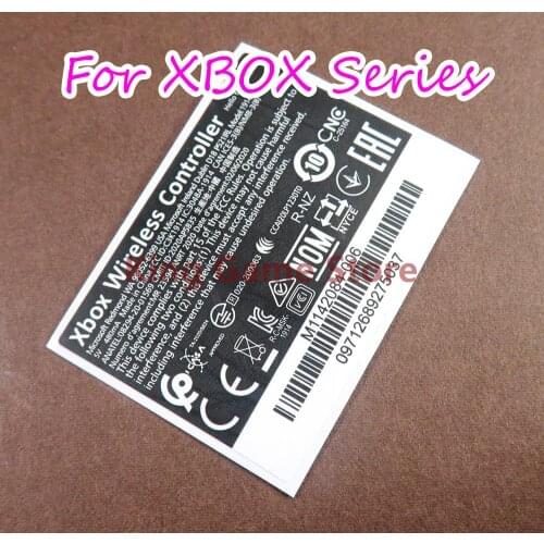 200pcs/lot Back Label Sticker For XBOX Series S X Console Replacement Wireless Controller stickers Label Seals