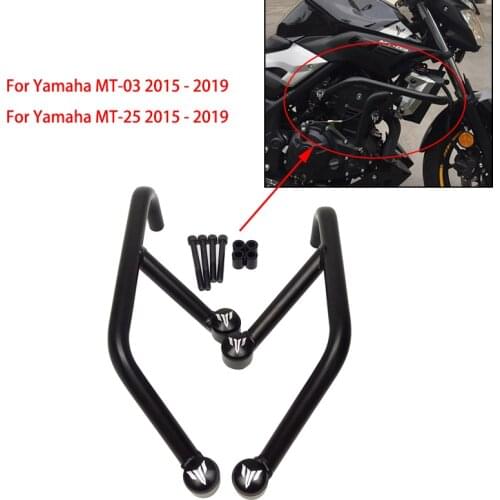 2015-2019 MT-03 MT-25 Engine Guard Crash Bar Protector for Yamaha 2015 2016 2017 2018 2019 MT-03 MT-25 MT 03 MT 25 MT03 MT25