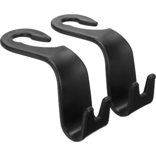 4Pcs Vehicle Headrest Organizer Hanger Storage Hook for Groceries Bag Handbag Car Seat Back Storage Hook