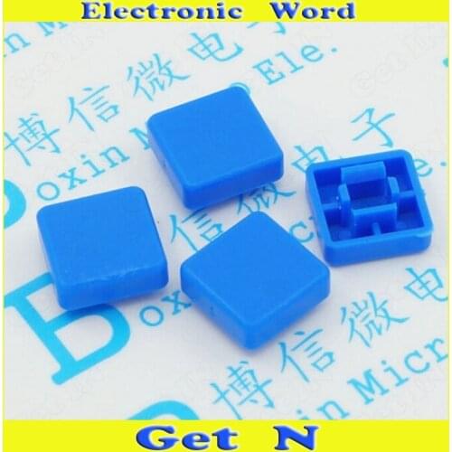 50pcs 12*12*7.3 Switch Cover for Square Button Omron Switches Square Button Cover