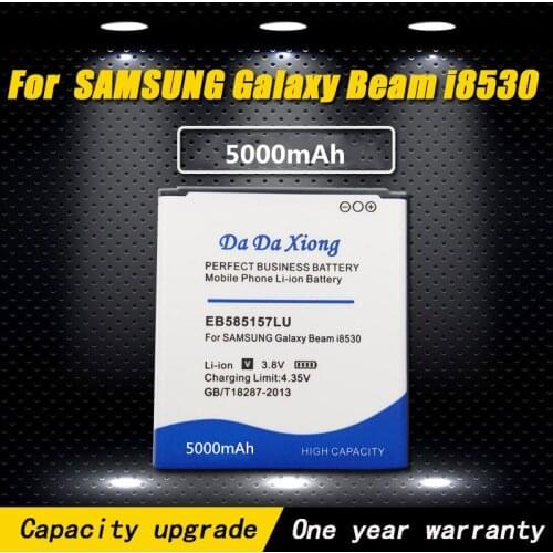 New High quality 5000mAh EB585157LU Li-ion Phone Battery for Samsung i8552 i8558 i8550 i869 i8530 GT-I8552 GT-I8530 Phone
