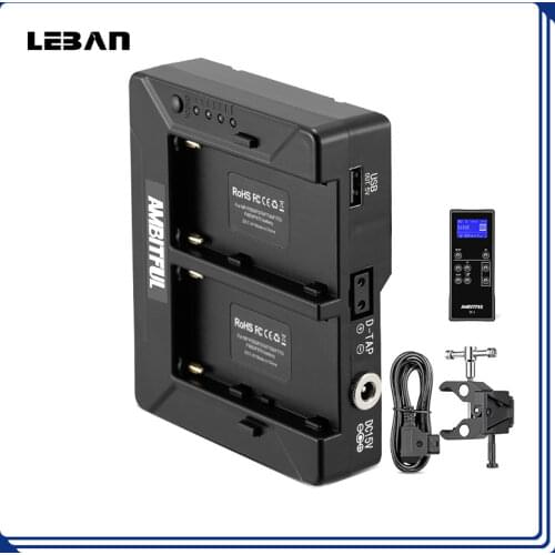 AMBITFUL Battery Case Remote Control and for AMBITFUL FL80 LED Light