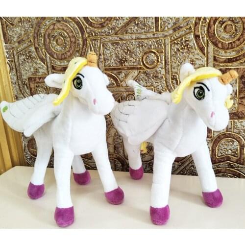 BOLAFYNIA Children Plush Stuffed Toy mia and me unicorn horse doll Baby Kids Toy for Christmas Birthday gift