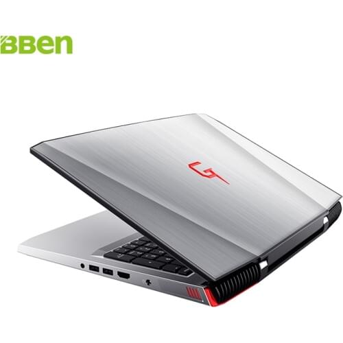 BBEN G16 15.6'' Laptop NVIDIA GTX1060 6G Intel i7 7700HQ Windows 10 16GB RAM + 256G SSD + 1T HDD RGB Backlit Keyboard IPS Screen