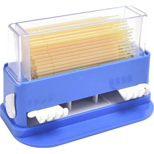 New arrivel dental cotton tip dispenser dental applicator dispenser dental micro brush dispenser Microfiber Brush Dispenser