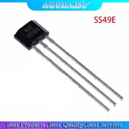 10PCS 49E OH49E SS49E TO-92 Hall element Hall switch new original