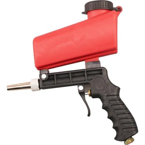 Air Sand Blaster Gun Kit Portable Gravity Anti-Rust Sandblasting Gun Hand-held Pneumatic Anti-Rust Air Sandblaster Gun