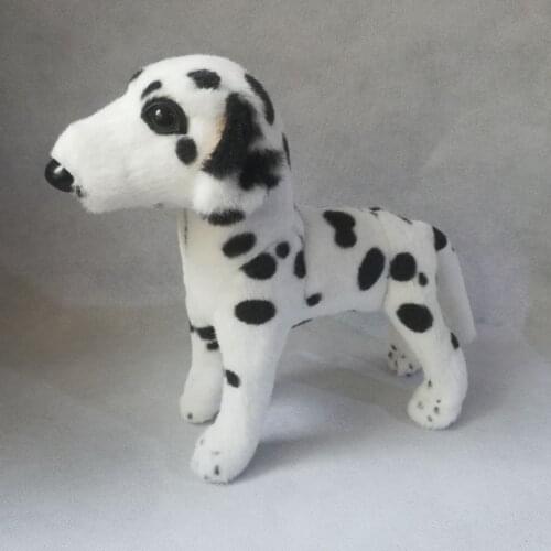 Real life toy about 27x25cm cute Dalmatian plush toy soft doll birthday gift d2179