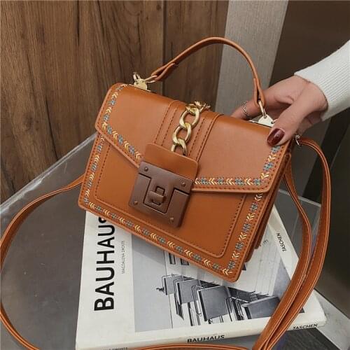 Luxury Brand Designer Embroidery Handbags Purses Women Crossbody Messenger Bags 2021 New Fashion Ladies Shoulder Bags Totes