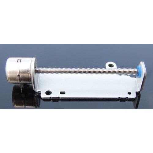 Two-phase Four-wire 43MM Stepper Motor with Bracket Slider Screw Rod Stepping Motor Precision Motor BJ02 Round Digital Camera