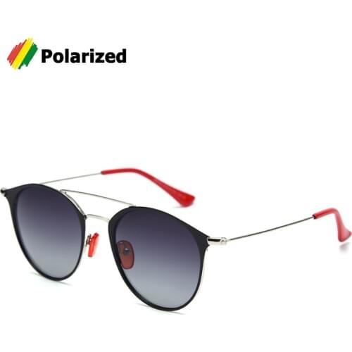 JackJad 2019 Fashion Vintage Round Metal Style Polarized Sunglasses Driving Discolor Lens Brand Design Sun Glasses Oculos De Sol