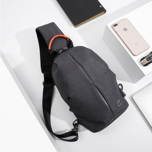 Tangcool Fashion Men Messenger Bag Men USB Charging Design Man Chest Bag Pack Anti Theft Shoulder Crossbody bags for Teenage