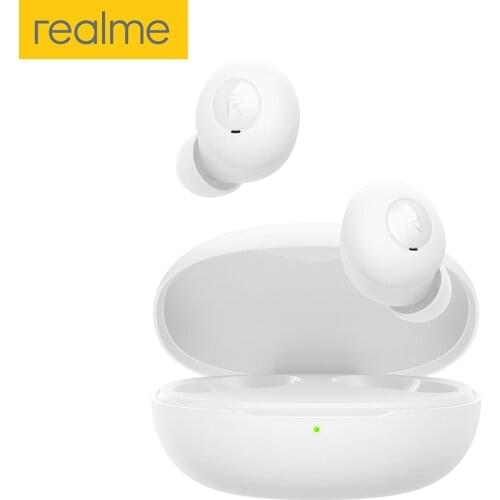 Realme Buds Q TWS earbuds True Wireless Stereo Earphones BT 5.0 Instant Auto Connection 20hrs Battery Charging Box